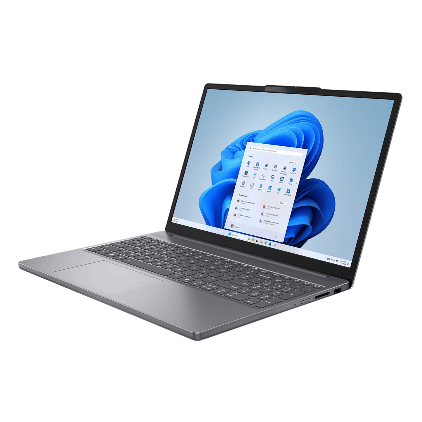 Lenovo IdeaPad Slim 3 15IRH10 Intel Core i7 13th Gen Laptop (16GB, 512GB SSD, Windows 11 Home, 15.3 inch WUXGA IPS Display, MS Office Home 2024, Luna Grey, 1.59 KG)