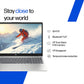 HP 15-fd0886TU Intel Core 3 100U Laptop (24GB RAM, 512GB SSD ROM, Windows 11 Home, 15.6 inch Full HD Display, Natural Silver, 1.59 KG)