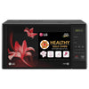 LG MS2043BR 20 L Solo Microwave Oven (Black) – i-Wave Technology, Anti-Bacterial Cavity, Steam Clean, 44 Auto Cook Menus, Energy Saving