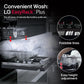 LG DFB424FM 14 Place Setting Dishwasher | TrueSteam, QuadWash, EasyRack Plus, Wi-Fi Enabled, Matte Black, Inverter Direct Drive Motor | Freestanding Dishwasher for Indian Kitchens