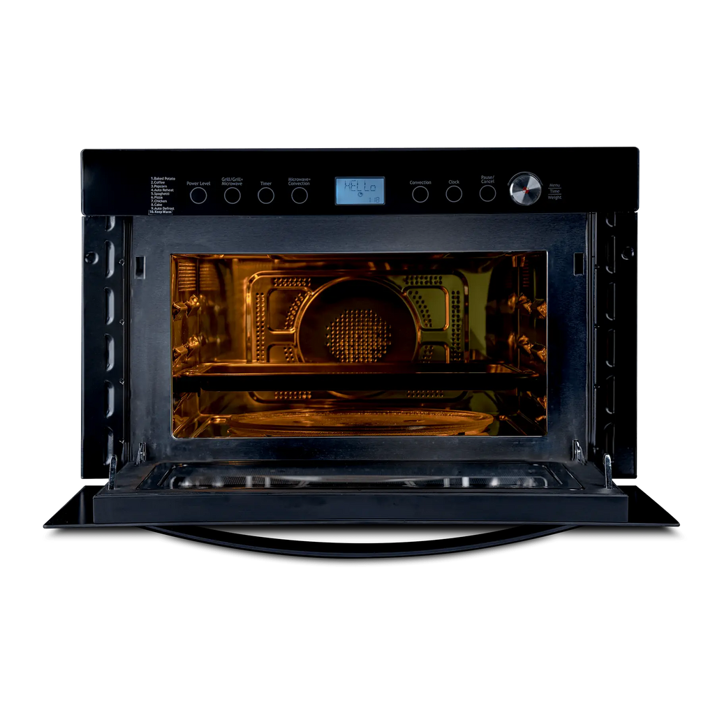 IFB 34BIC2 34 L Built-in Convection Microwave Oven | Auto Cook Menus, Multi-Stage Cooking, Auto Defrost & Reheat | Oil-Free Healthy Cooking | Black | 1 Year Product Warranty + 3 Years on Magnetron & Cavity