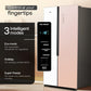 Godrej RS EONVELVET 646C 600L 3 Star Inverter Side-by-Side Refrigerator | Smart Convertible Zones | Digital Touch Panel | Frost Free | Opera Rose (2025 Model)