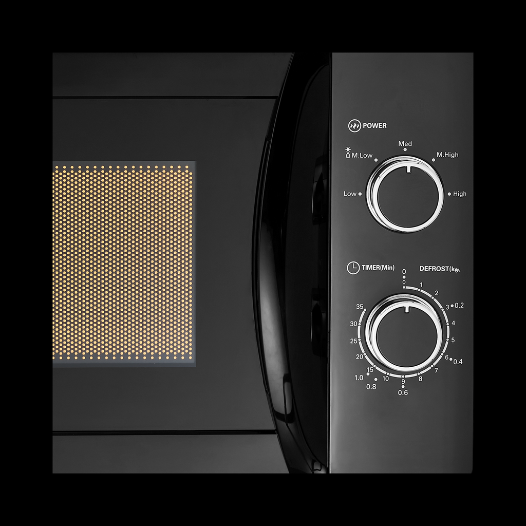 IFB 20PM-MEC2B 20 L Solo Microwave Oven (Black) | Stainless Steel Cavity, Auto Defrost, 800W Power