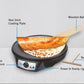 Glen SA-3038N Electric Dosa Maker (1000W, Black) | Adjustable Temperature | Non-Stick Coating | Suraj Electronics Delhi NCR
