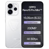 Oppo Reno15Pro Mini 5G 512 GB, 12 GB RAM, Glacier White, Mobile Phone