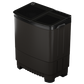 Godrej WSEDGE ULTS 80 5.0 DB2M CSGR 8 Kg Semi-Automatic Washing Machine – Crystal Black | Steel Drum, 5 Star BEE, 460W PowerMax Motor | Suraj Electronics Delhi NCR