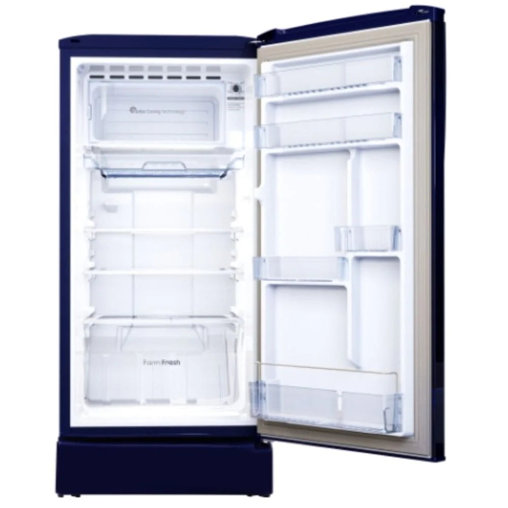 Godrej RD ERIOPLS 205B THF SS BL 180 L 2 Star Direct Cool Turbo Cooling Technology With Upto 24 Days farm Freshness Single Door Refrigerator (Sunset Blue)
