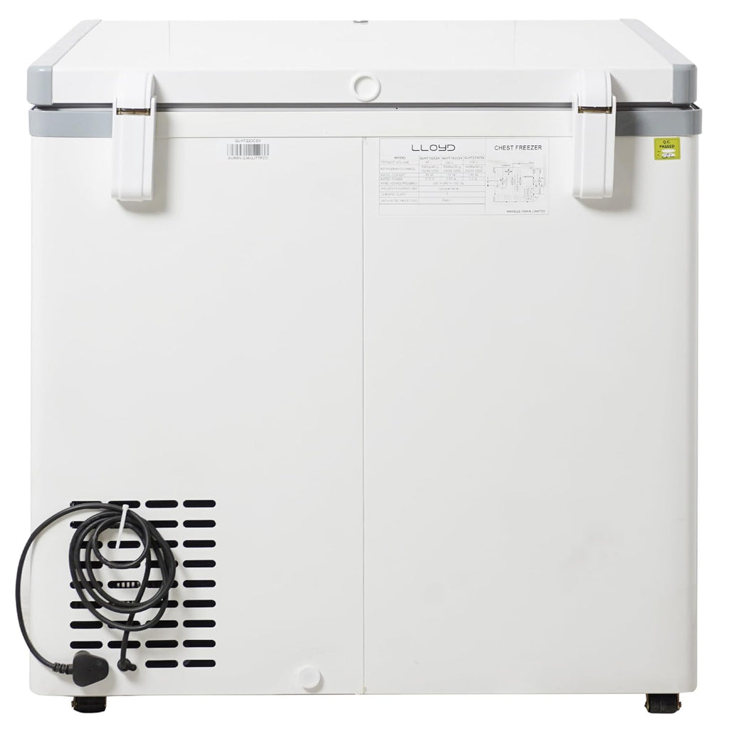 Havells Lloyd GLHT223CSV 200 Litre 3 Star Hard Top Single Door Convertible Deep Freezer, ( White) ( 200 Litre 3 Star)