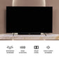 VU 65VIBE-DV – 3 Year Warranty 65 Inch 4K QLED Google TV (2025 Model) with Dolby Vision & Atmos, 88W Integrated Soundbar, HDMI 2.1, MEMC, AI Processor & Bezel-Less Design