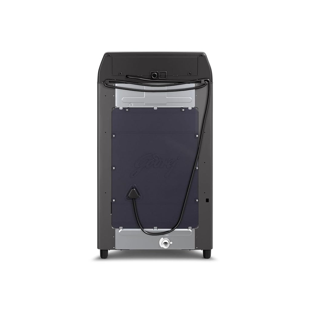 Godrej WTEON VLVT 80 5.0 FDTS MTBK 8 Kg 5 Star Fully-Automatic Top Load Washing Machine (Zero Pressure, 26 Flexi Wash, Metallic Black)