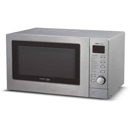 Voltas Beko MC20SD 20 L Convection Microwave Oven (Inox, 1450W, Auto Cook, Active Defrost, Digital Display)