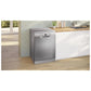 Bosch SMS6IKI01I Series 6 14 Place Setting Dishwasher (Wi-Fi Enabled, EcoSilence Drive, HygienePlus, ExtraDry, Brushed Steel, Freestanding)