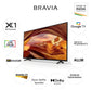 Sony Bravia KD-43X75L 43 Inch 4K Ultra HD Smart LED Google TV – X1 4K Processor, Dolby Audio, HDR
