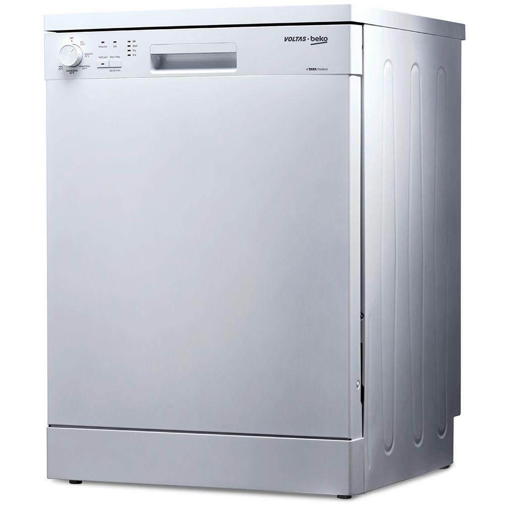 Voltas Beko DF14W 14 Places Setting Full Size Dishwasher (White)