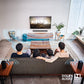 Sony HT-S40R Real 5.1ch Dolby Audio Soundbar for TV with Subwoofer & Wireless Rear Speakers, 5.1ch Home Theatre System (600W, Bluetooth)