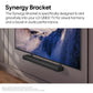LG SQ70TY 400W 3.1.1Ch Soundbar with Dolby Atmos, DTS:X, AI Sound Pro & Wireless Subwoofer (Black)