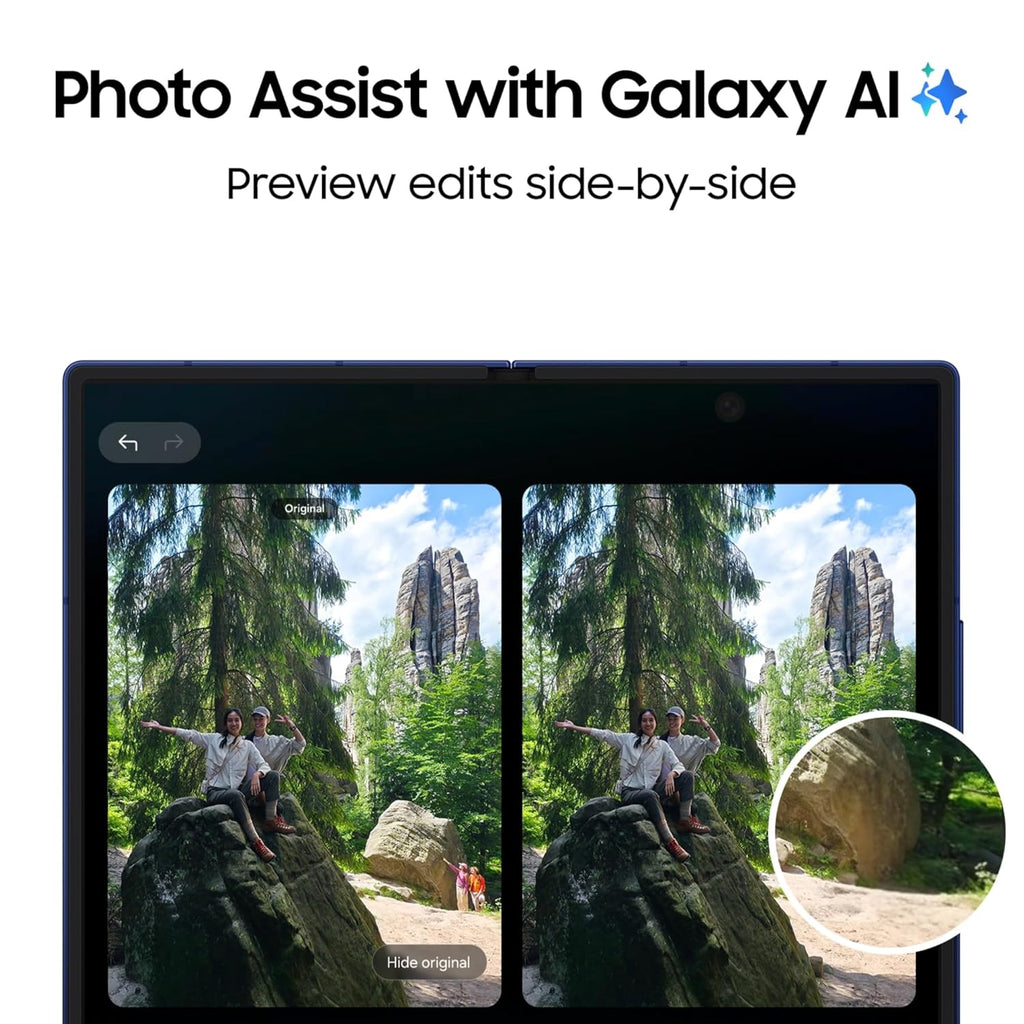 Samsung Galaxy Z Fold7 5G Smartphone with Galaxy AI (JetBlack, 12GB RAM, 512GB Storage), Ultra Sleek Design with 200MP Camera, Powerful Snapdragon 8 Elite, Google Gemini