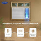 Carrier 19K ESTRELLA FXI (CIW19EC5R35F0) 1.5Ton 5 Star Window Inverter AC (Copper, Dust Filter & Turbo Mode, White)