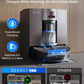 ECOVACS DEEBOT X11 OmniCyclone Robot Vacuum and Mop, PowerBoost Charging, OZMO Roller 2.0 Instant Self-Washing Mop, 19,500Pa Suction, Bagless OMNICYCLONE Station, AIVI 3D Smart Navigation