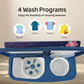 Voltas Beko WTT85DBLG/FLRB5 8.5 Kg Semi-Automatic Top Load Washing Machine – 5 Star, 1350 RPM, Double Waterfall, Magic Filter, Shock Proof