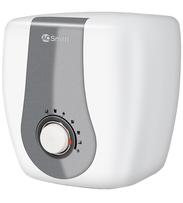 A.O. Smith Finesse 15 Litre 5-Star Storage Water Heater | Smart Modes | Blue Diamond® Glass Lined Tank | Long-Lasting Anode Rod | 2-Year Warranty