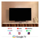 VU 43VIBE-DV 3 Years Warranty 43 Inch 4K QLED Google TV with Dolby Vision & Atmos, 88W Soundbar, HDMI 2.1, MEMC, Game Mode & Bezel-Less Design