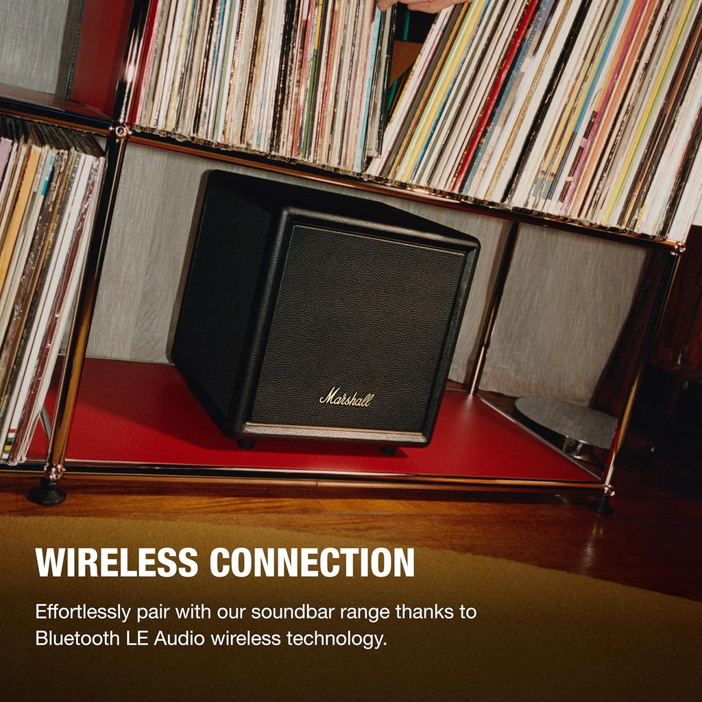 Marshall Heston SUB 200 Wireless subwoofer with Bluetooth LE-Audio