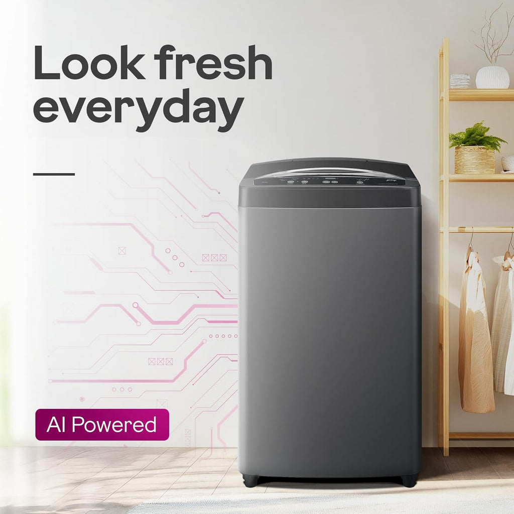 Godrej WTEON ADR+ 70 5.0 FDUN GPGR Fully Automatic Top Load Washing Machine – 7.0 kg, 5 Star, Graphite Grey (2025 Model)