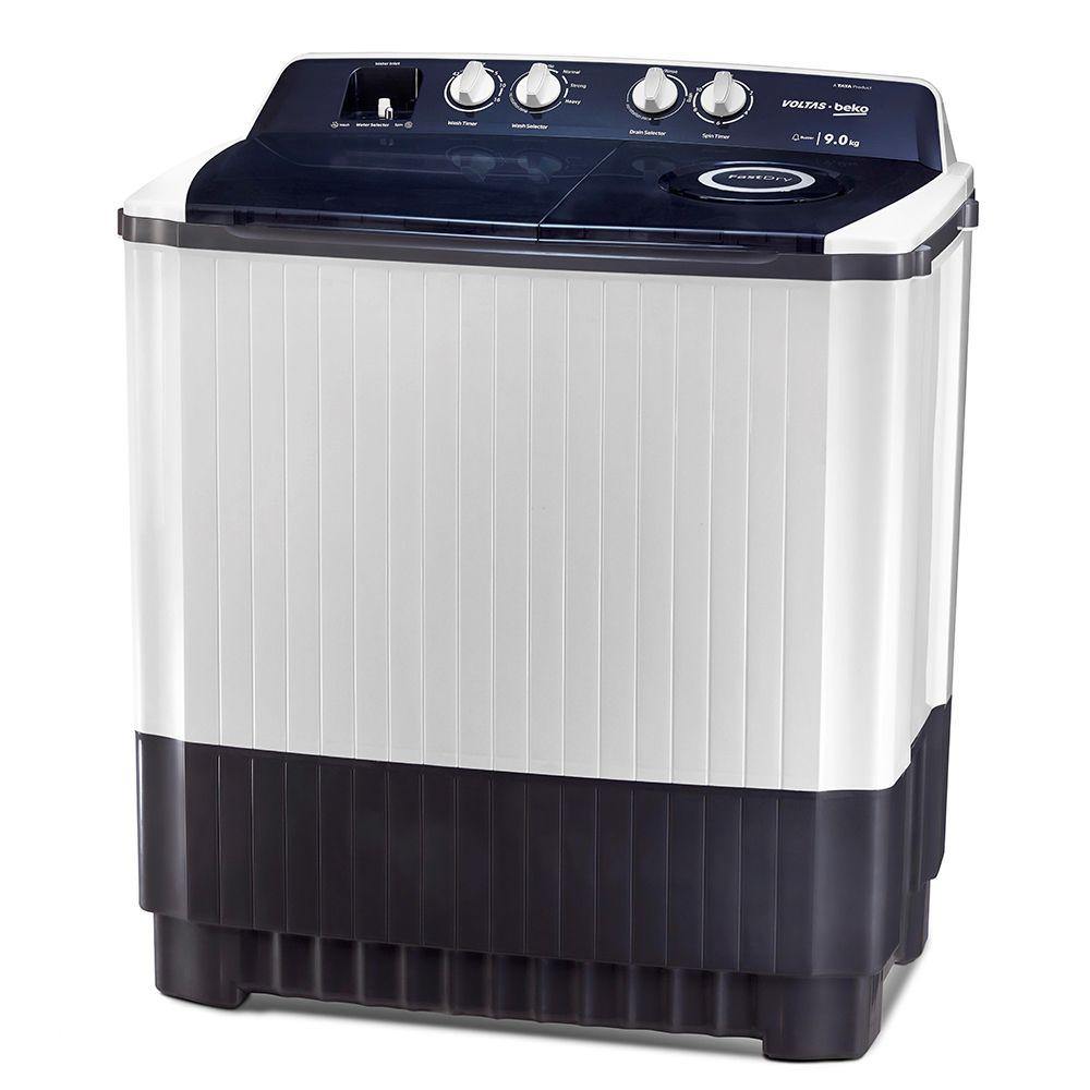 Voltas Beko WTT90AGRT 9 kg Semi Automatic Washing Machine (Gray)