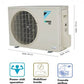 Daikin JTKJ50UV16 1.5 Ton 5 Star Inverter Split AC | Streamer Discharge | Copper Condenser | Neo Swing Compressor | R32 Refrigerant