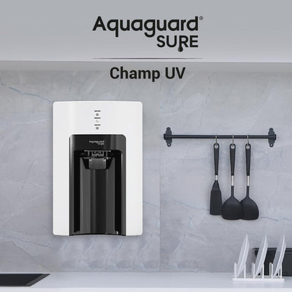 Aquaguard Champ UV GWPDAGCUV01X00 Water Purifier | Suitable for Municipal Water Only (TDS <200 ppm)