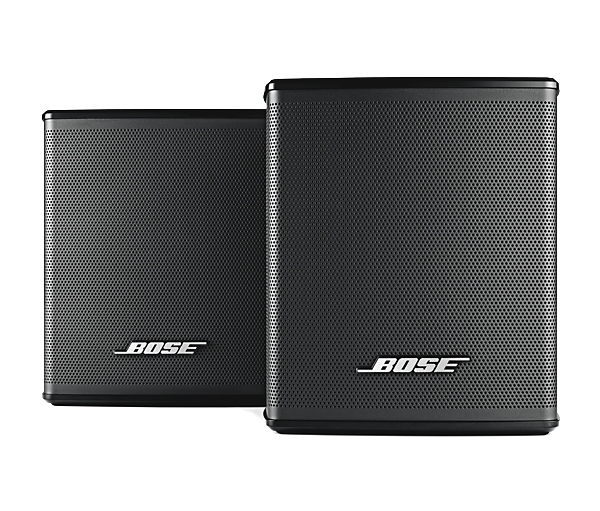 Bose Surround Speakers 809281-5100 (Black) – Wireless Rear Speakers for Bose Soundbar 300/500/700 | Immersive Home Theater Sound