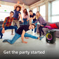 Philips Audio TAX3206 60W Bluetooth Party Speaker | 14-Hour Playtime, Deep Bass, Mic & Guitar Input, Party Lights, Karaoke Mode