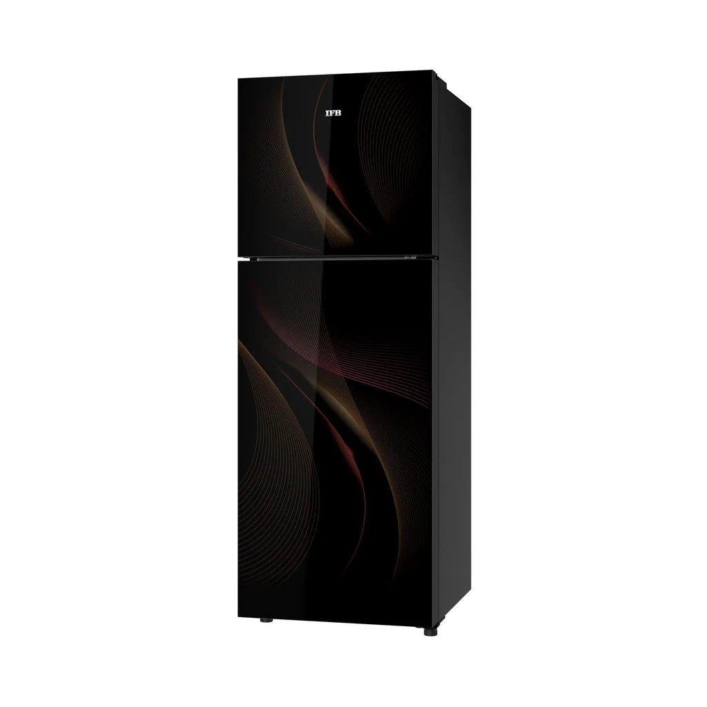 IFB 285 L 2 Star Frost-Free Inverter Double Door Refrigerator (IFBFF-3362IRGT, Glass Finish, Tru Convertible, Surround Cooling, Ripple Gold)