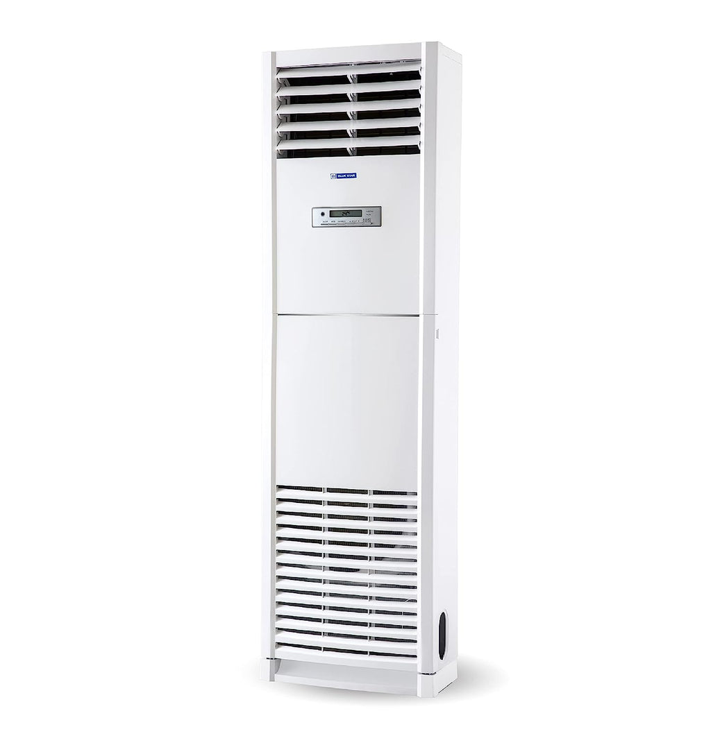 Blue Star VC148GBTUR3 4 Ton 1 Star Verticool Tower AC – 100% Copper, Turbo Cool, Dual Rotary Compressor, R32 Refrigerant (White)