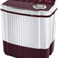 Voltas Beko 7Kg Semi Automatic Top Loading Washing Machine (WTT70ALIM,Burgundy)