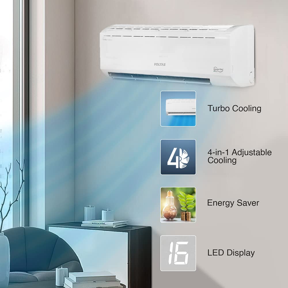 Voltas Split  Inverter AC 2 Ton 5 star 245V Vectra Pluto