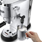 DeLonghi EC685M 1350-Watt Espresso Coffee Machine (Metallic) | 15-Bar Pressure | Thermoblock | Cappuccino System