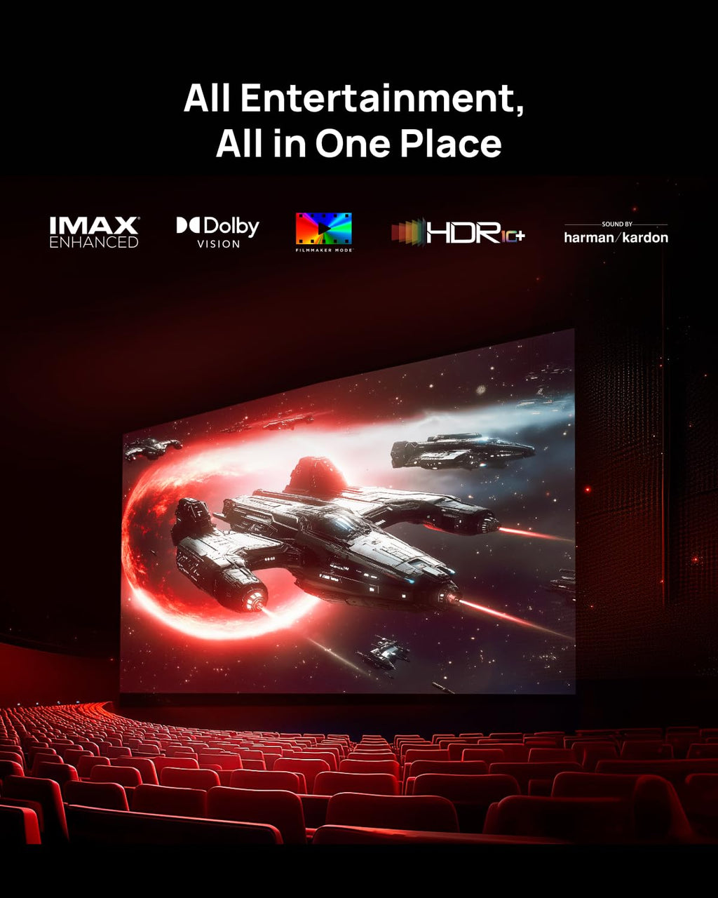 XGIMI Horizon 20 Max 4K RBG Triple Laser Home Projector, 5700 ISO Lumens,GTV & Licensed Netflix, IMAX Enhanced, 300" Display, 2x12W Harman kardan,1ms Input Lag, up to 240Hz, VRR
