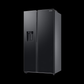 Samsung RS78CG8543B1 633L 5-in-1 Convertible Side-by-Side Refrigerator | Twin Cooling Plus | Wi-Fi | Digital Inverter | Non-Plumbing Dispenser | Black Caviar | 3 Star