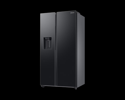Samsung RS78CG8543B1 633L 5-in-1 Convertible Side-by-Side Refrigerator | Twin Cooling Plus | Wi-Fi | Digital Inverter | Non-Plumbing Dispenser | Black Caviar | 3 Star
