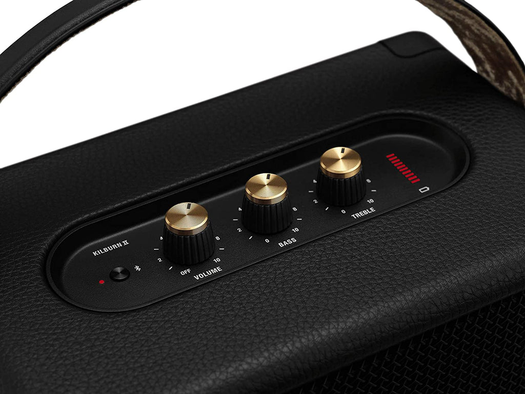 Marshall Kilburn II Portable Bluetooth Speaker (Black & Brass