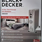 Black+Decker BXRA1102IN 11-Fin Oil Filled Radiator Room Heater with Fan | 2800W | 3 Heat Settings | Overheat Protection | 2-Year Warranty