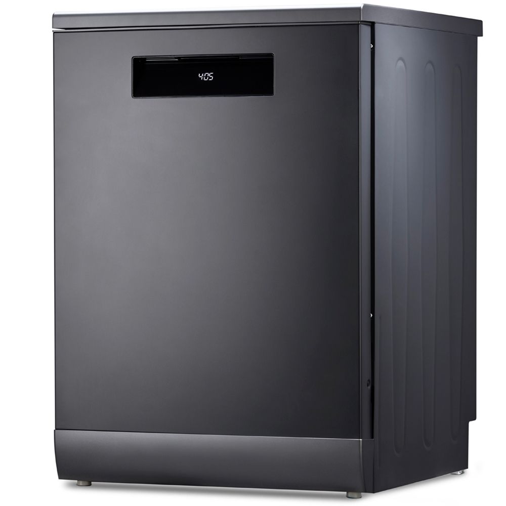Voltas Beko DF15A 15 Place Setting Dishwasher (Anthracite) | CornerIntense™ | Wi-Fi Smart Control | ProSmart™ Inverter Motor | Made in Turkey