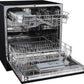 Voltas Beko DT8B 8 Place Table Top Dishwasher (Black, 6 Wash Programs, Low Noise, Compact Design)