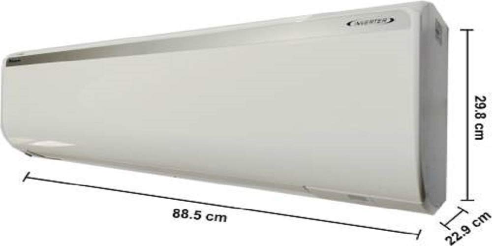Daikin ATKL60UV16 1.8 Ton 3 Star Inverter Split AC with Copper Condenser, Dew Clean Technology, PM2.5 Filter