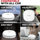 Honeywell Move Pure3 Car Air Purifier – HEPA H12 Filter, Ionizer, Odour Removal, 3 USB Ports, CADR 24 m³/h – White