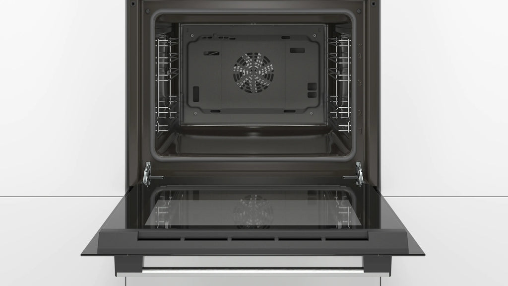 Bosch HBF031BA0I Serie 2 66L Built-In Oven (Black, EcoClean, Fast Preheat, 5 Cooking Modes)