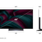 LG OLED48C56LA 48 Inch 4K OLED evo Smart TV 121 cm (2025 Model) with α9 AI Processor Gen8, Dolby Vision, Dolby Atmos, webOS 25, VRR 144Hz