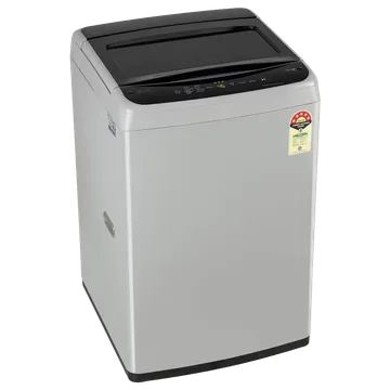 LG T75VBSF1Z 7.5 Kg 5 Star Top Load Washing Machine (Smart Inverter Motor, TurboDrum, Auto Pre Wash, Middle Free Silver)